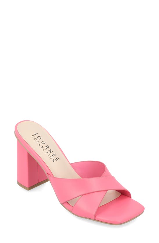 JOURNEE COLLECTION CHAZZ BLOCK HEEL SANDAL
