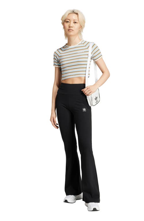 ADIDAS ORIGINALS ADIDAS TREFOIL ESSENTIALS RIB FLARE LEGGINGS