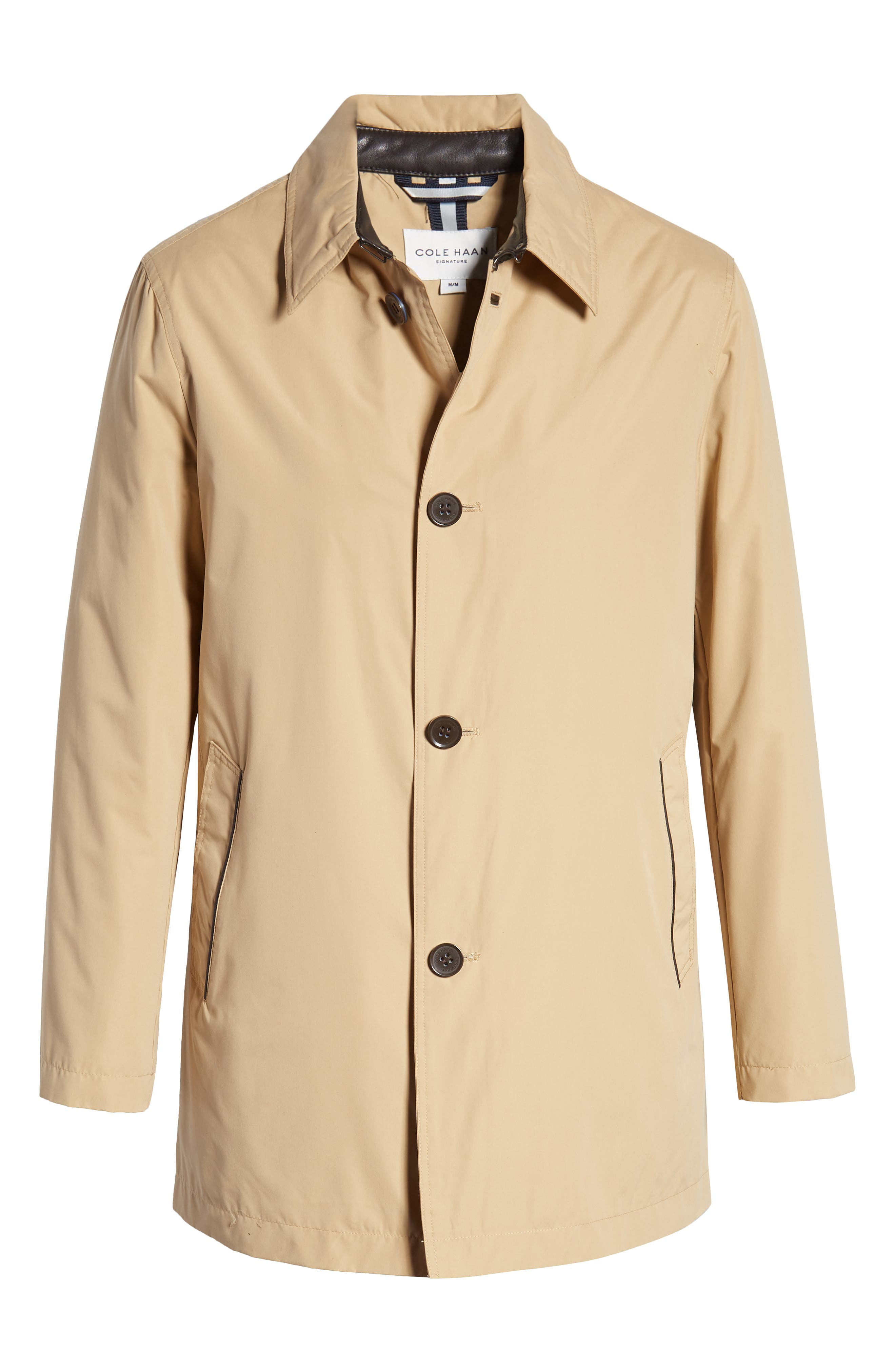 cole haan water resistant car coat