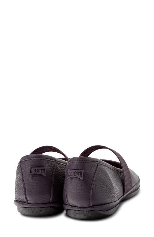 Shop Camper Right Nina Ballet Flat In Dark Purple