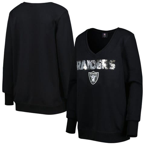 Las Vegas Raiders Crop Top Hoodie Ladies Long Sleeve Sweatshirt