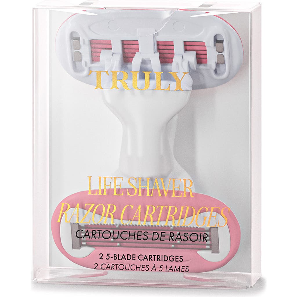 TRULY BEAUTY TRULY BEAUTY 2-PACK LIFE SHAVER RAZOR CARTRIDGE REFILL
