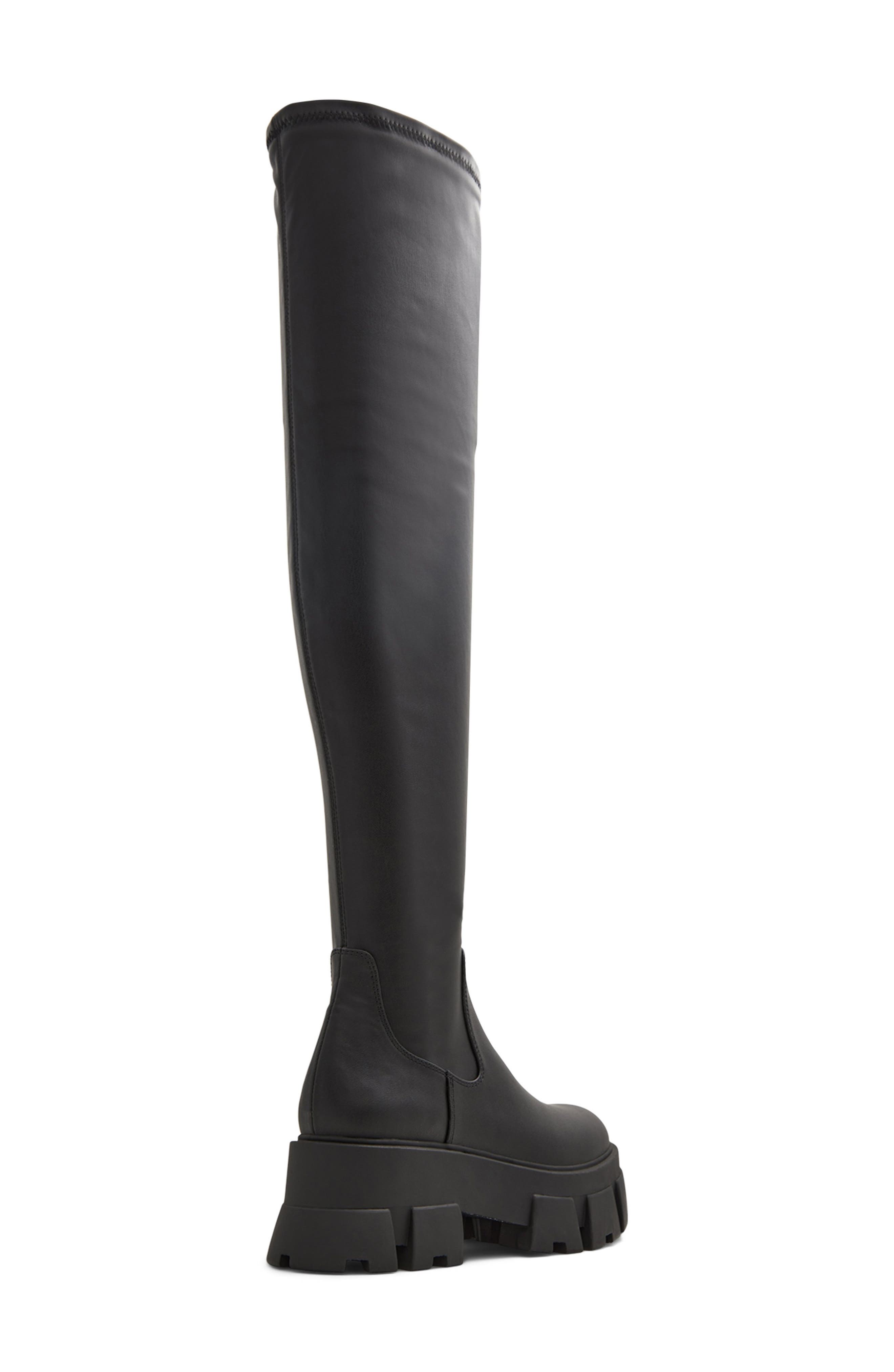 Aldo Grandmode Over The Knee Boot in Black at Nordstrom, Size 5