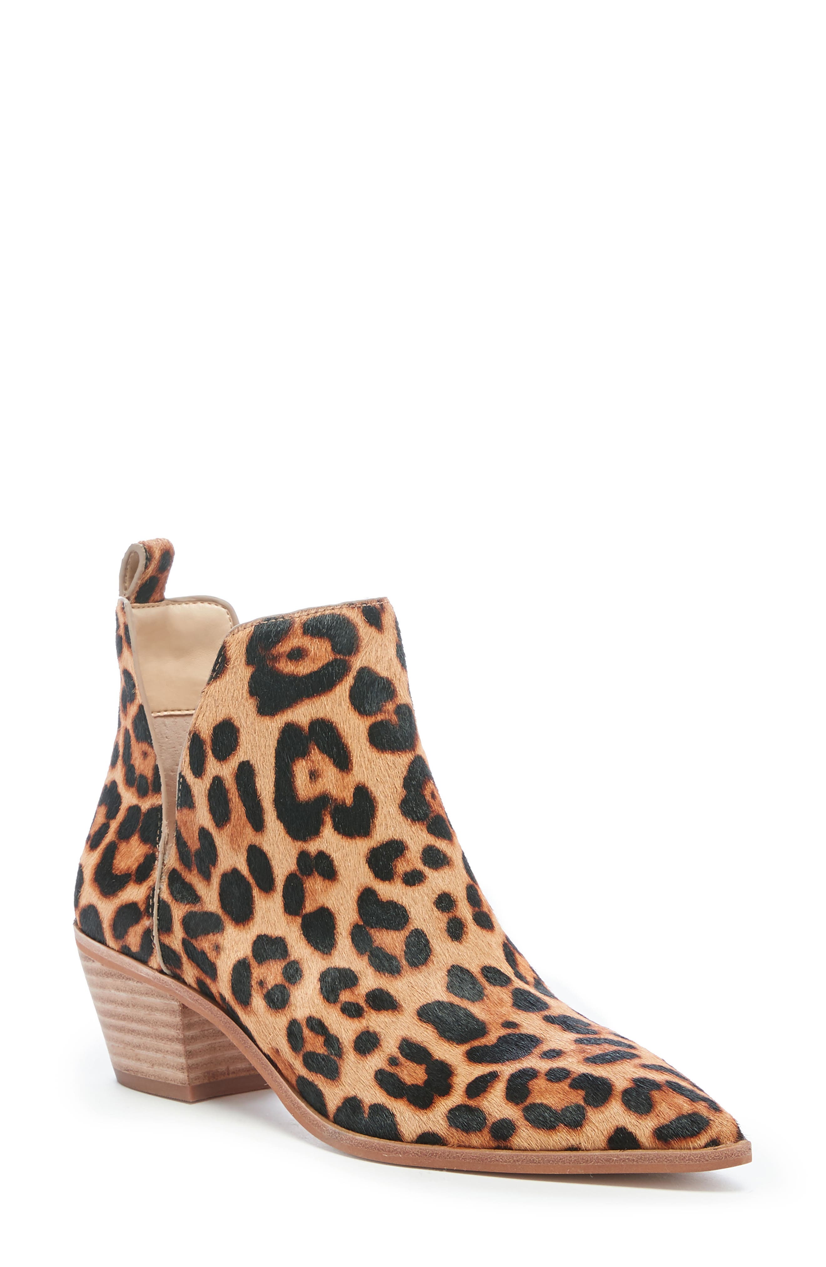 sole society leopard booties