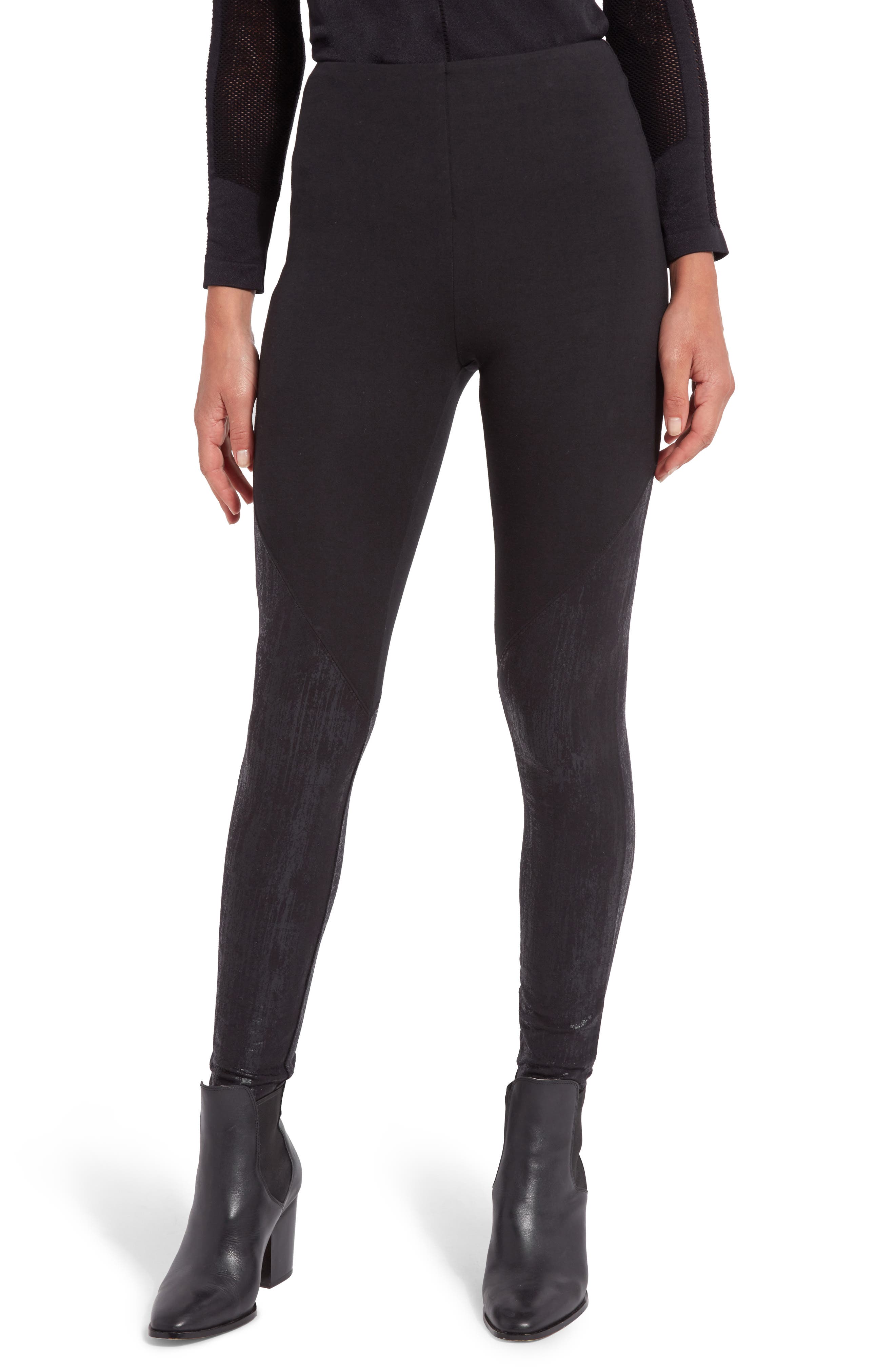 Lyssé Straight Leg High Waist Leggings Nordstrom