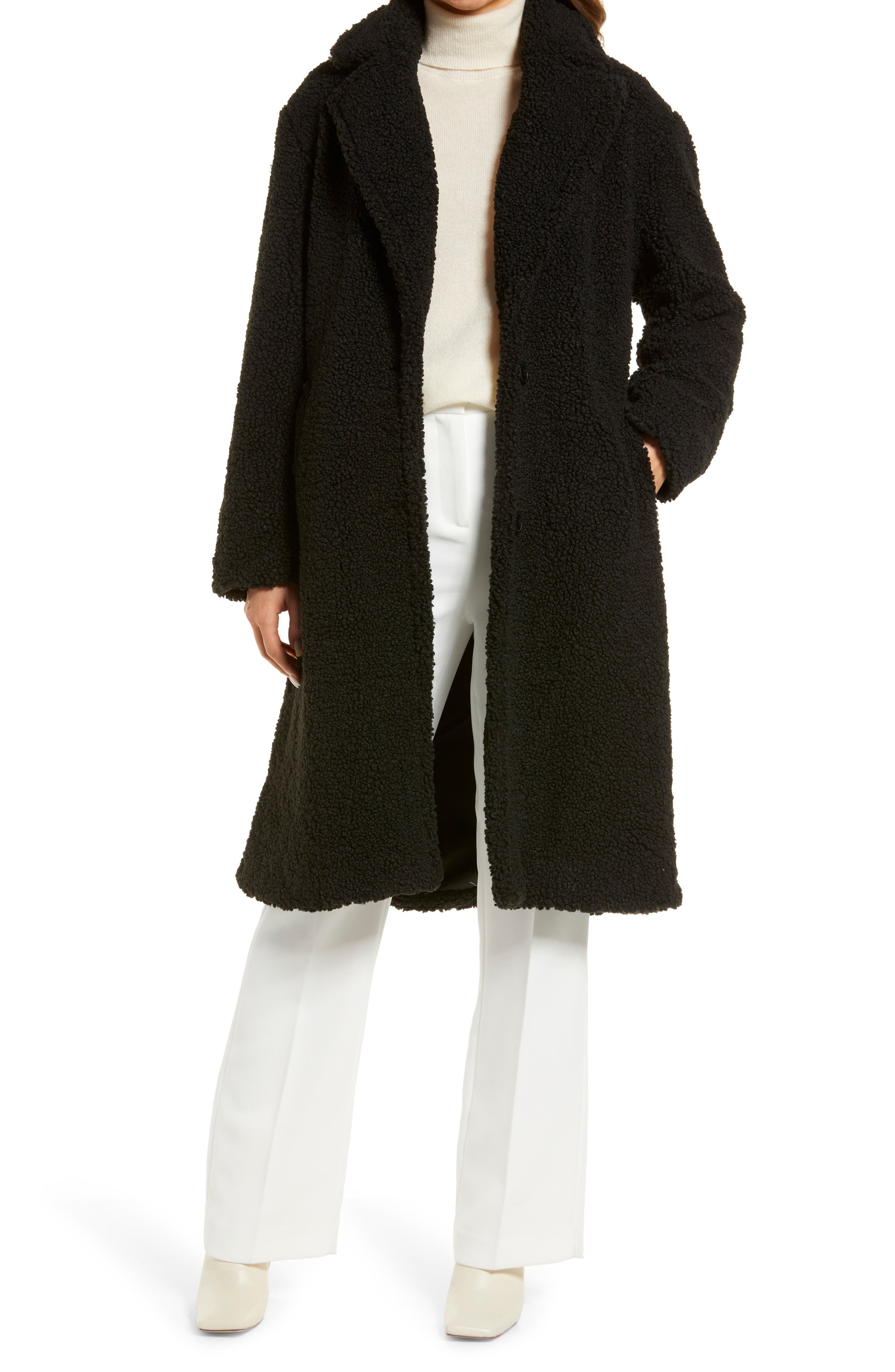 nordstrom shearling coat