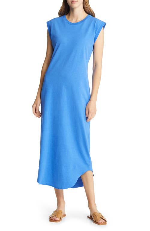 Frank & Eileen Muscle Tee Cotton Maxi Dress in Lapis
