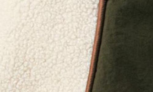 Marcus Adler Hooded High Pile Fleece Cardigan In Cream