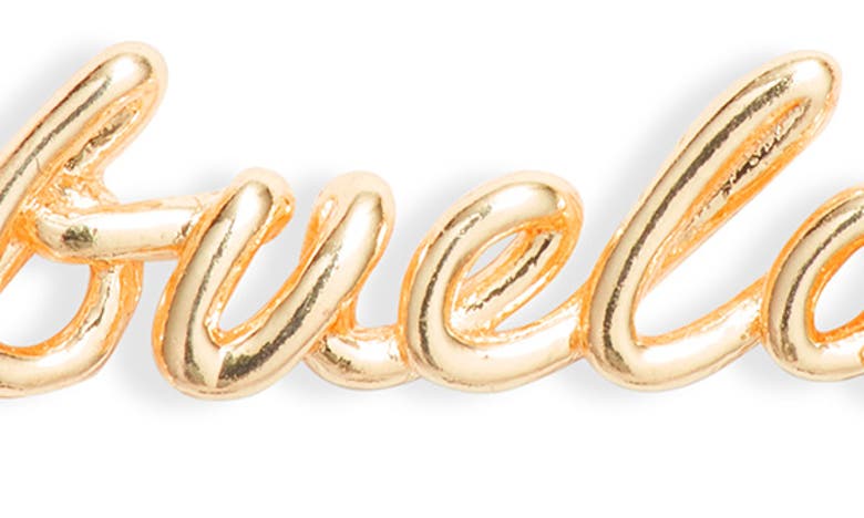 Shop Kendra Scott Abuela Freshwater Pearl Script Pendant Necklace In Gold White Pearl