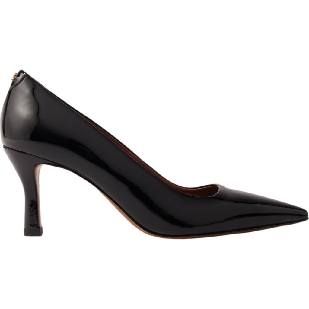 MAJE MAJE LEATHER PUMPS WITH POINTED TOES