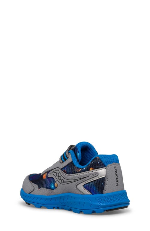 Shop Saucony Ride 10 Jr. Sneaker In Grey/blue/space