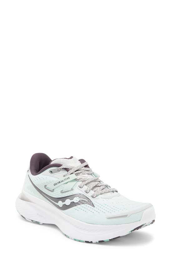 Saucony Guide 6 Running Shoe In Fog/ Spring