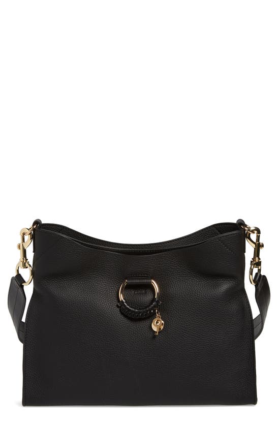 See By Chloé Joan Leather Shoulder Bag In Nero