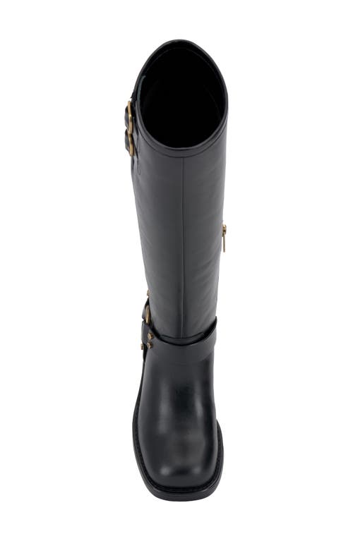 Shop Vince Camuto Kaydin Knee High Riding Boot In Black