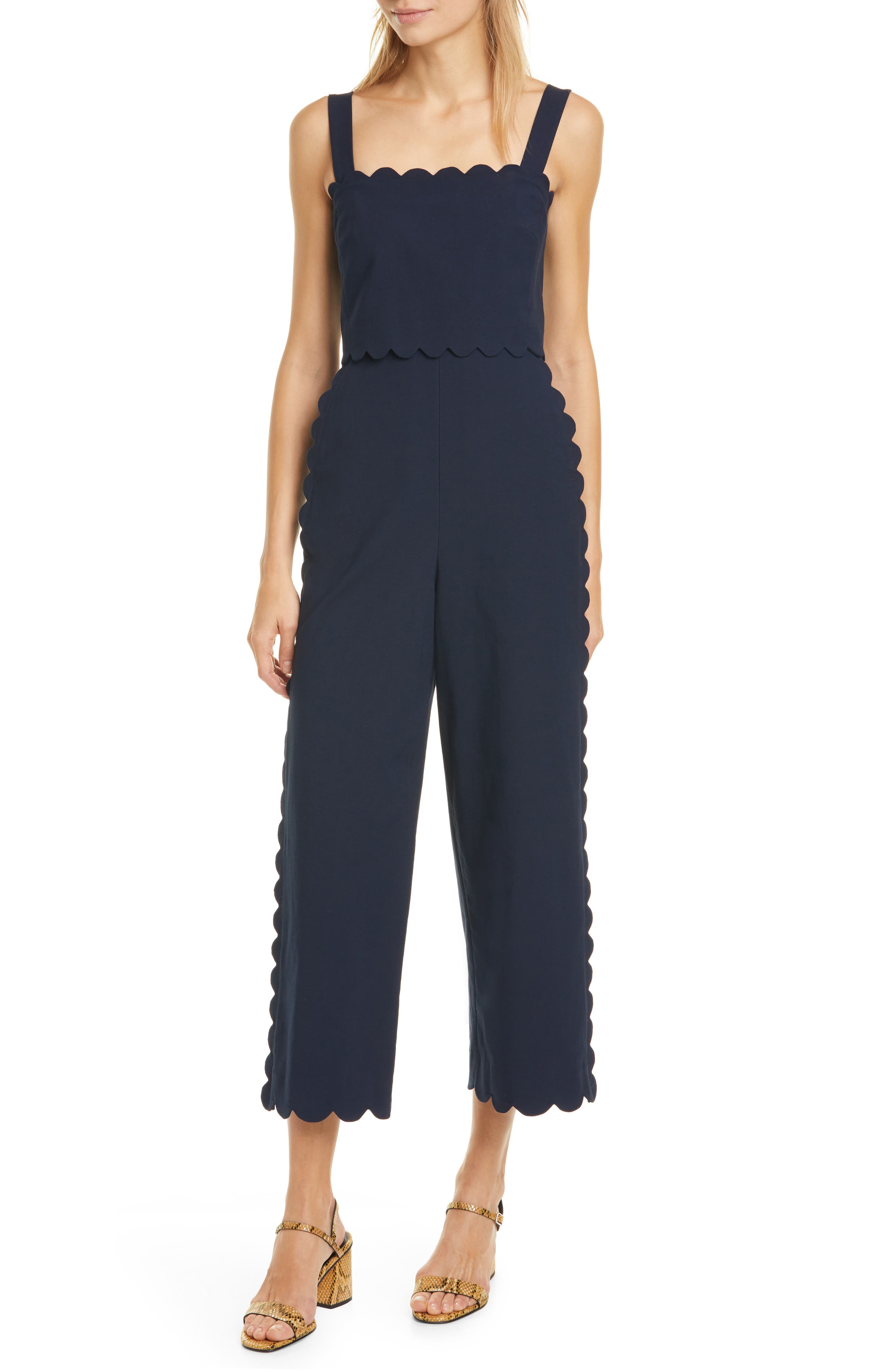 rebecca taylor scalloped jumpsuit