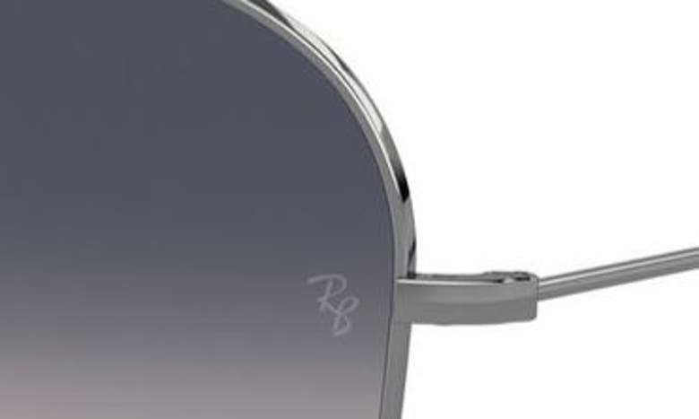 Shop Ray Ban Ray-ban Old Aviator 58mm Polarized Sunglasses In Gunmetal