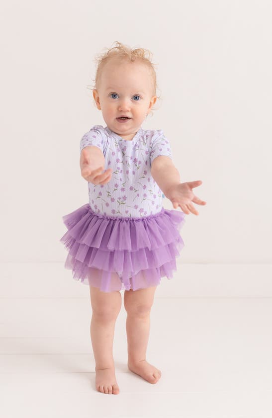Shop Posh Peanut Kids' Jeanette Tulle Tutu Dress In Open Purple
