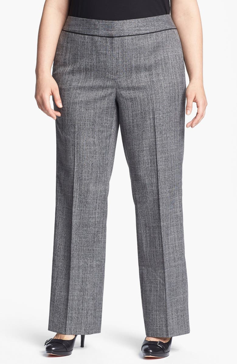 Sejour 'Gibson' Curvy Fit Trousers (Plus Size) | Nordstrom