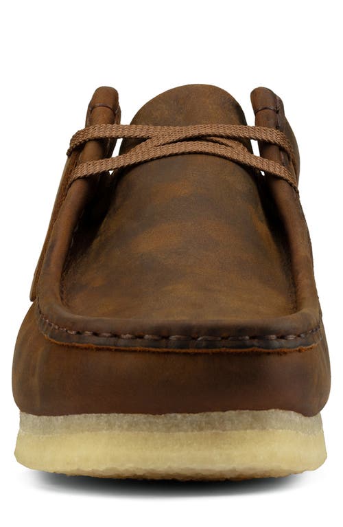 Shop Clarksr Clarks(r) Wallabee Water Resistant Chukka Boot In Beeswax/beeswax