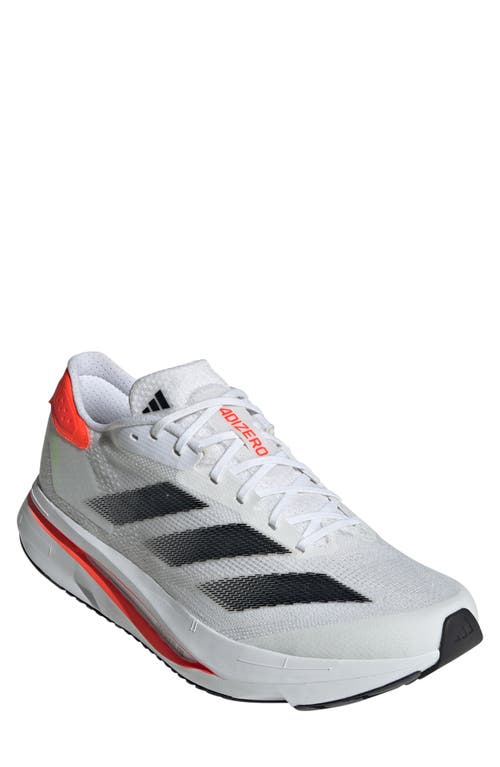 Shop Adidas Originals Adidas Adizero Sl2 Running Shoe In White/black/orange