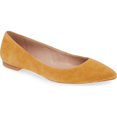 James Chan Nina Skimmer Flat- Brown