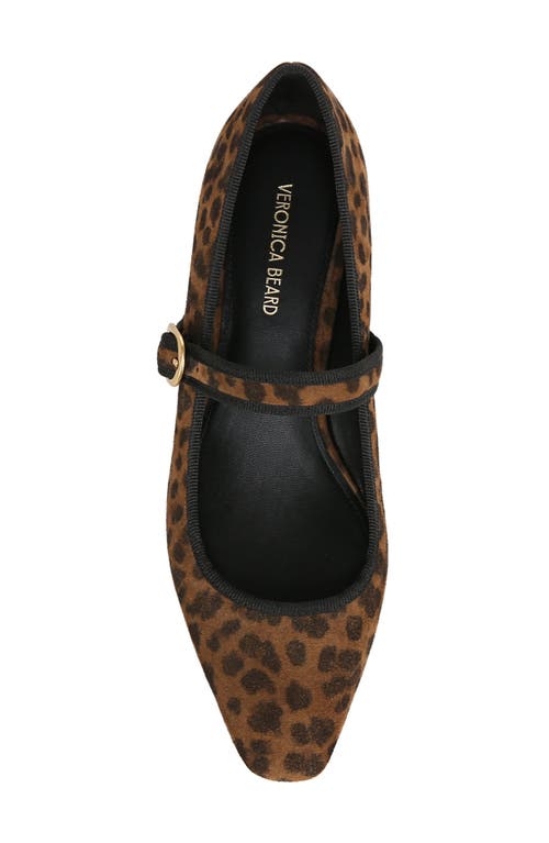 Shop Veronica Beard Cade Mary Jane Pump In Leopard