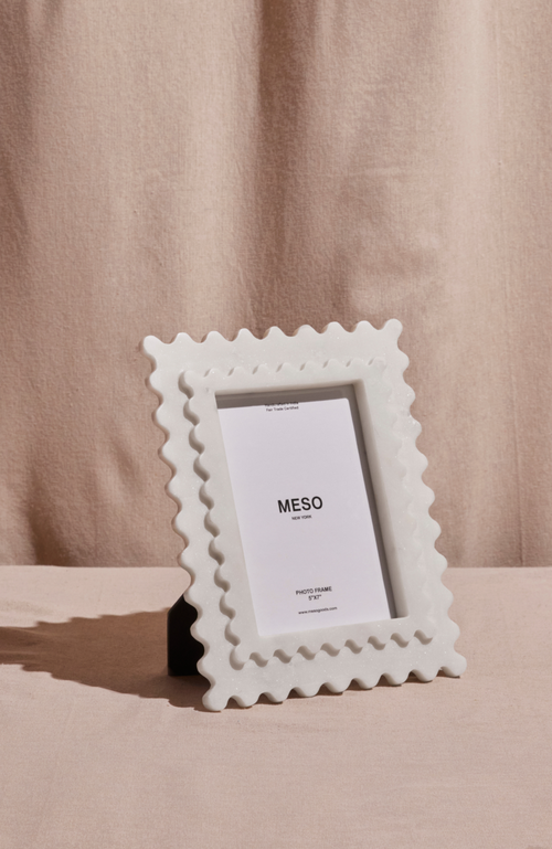 Meso Goods Lu Marble Frame In White