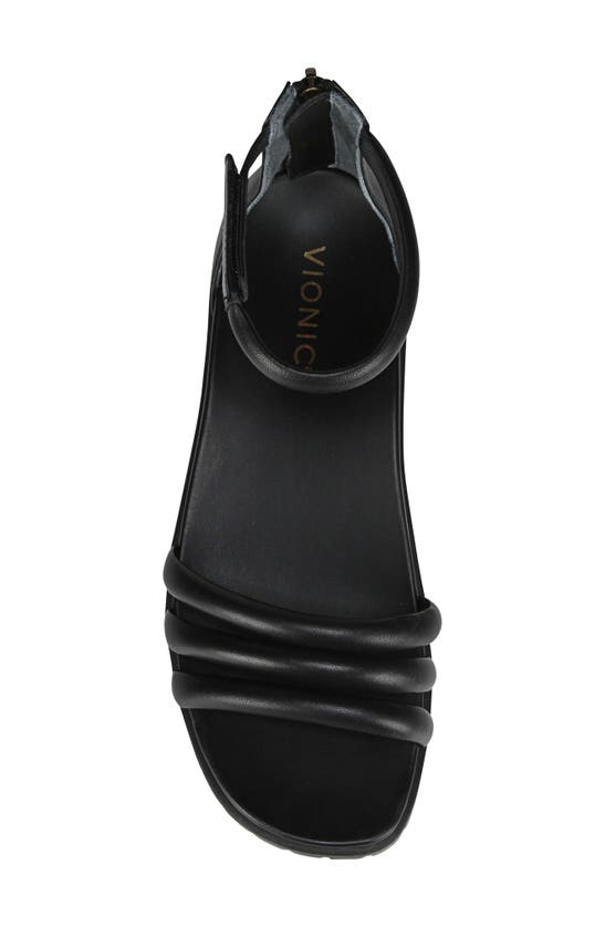 Shop Vionic Laurel Sandal In Black