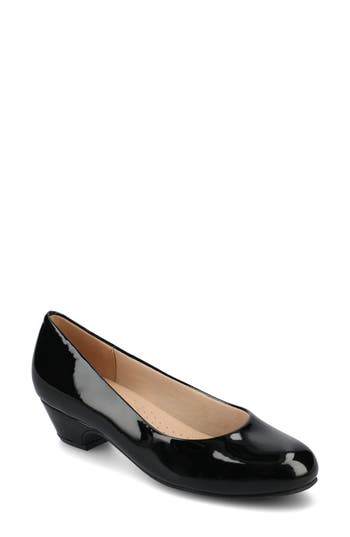 JOURNEE COLLECTION JOURNEE COLLECTION SAAR KITTEN HEEL PUMP