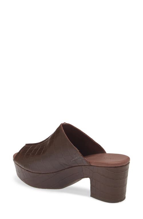 CHOCOLAT BLU CHOCOLAT BLU PLATFORM SLIDE SANDAL