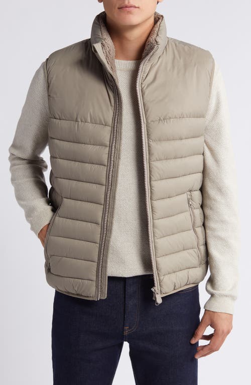 SAVE THE DUCK SAVE THE DUCK MAJUS QUILTED WATER RESISTANT RECYCLED NYLON PUFFER VEST 