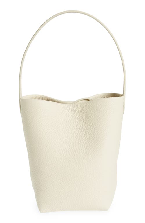 The Row Small Park North/South Leather Tote in Ivory at Nordstrom