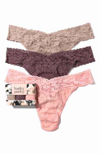 Hanky Panky Signature Lace Original Rise Thong - White - $24 – Hand In  Pocket