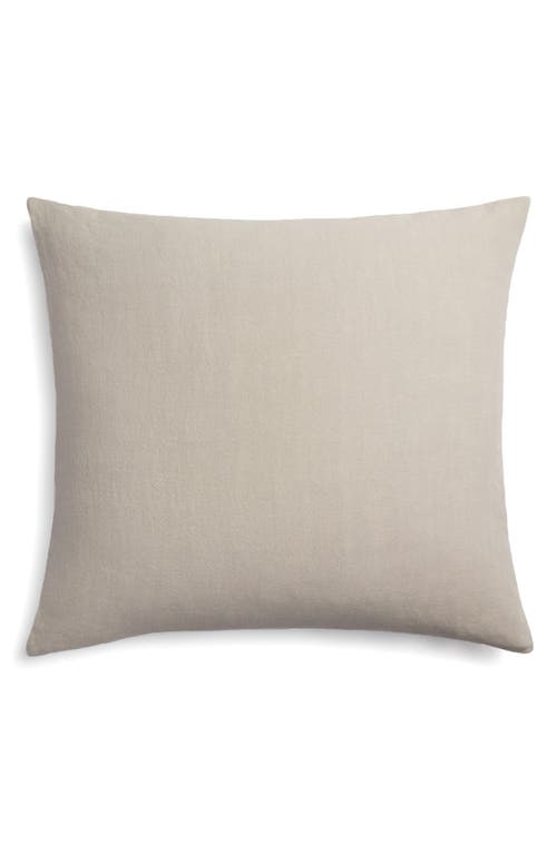 Parachute Linen Euro Pillow Sham in Natural at Nordstrom, Size 26X26