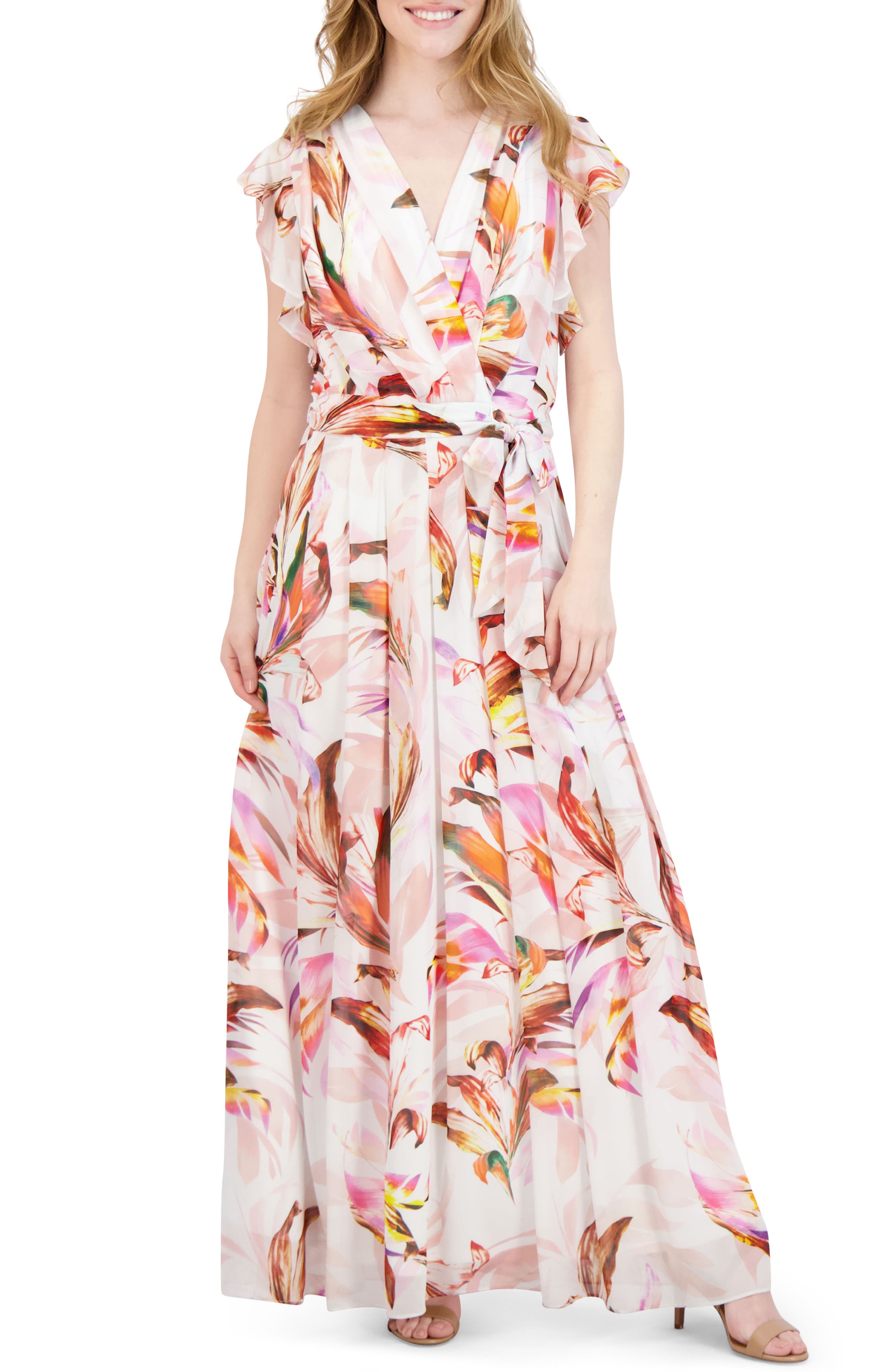 maxi dresses with sleeves | Nordstrom