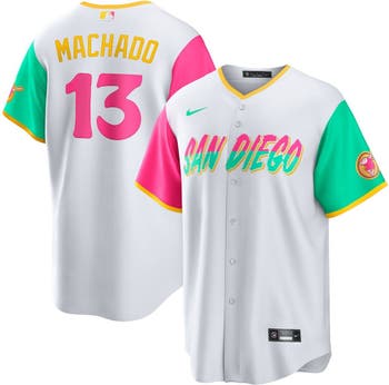 Youth Nike Manny Machado Brown San Diego Padres Player Name & Number T-Shirt
