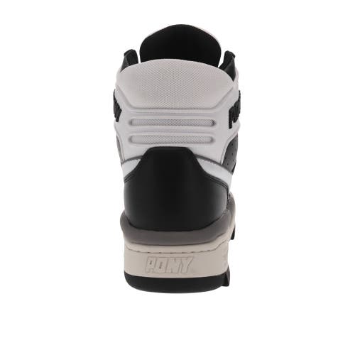 Pony M-110 Archive Sneakers In Black/white