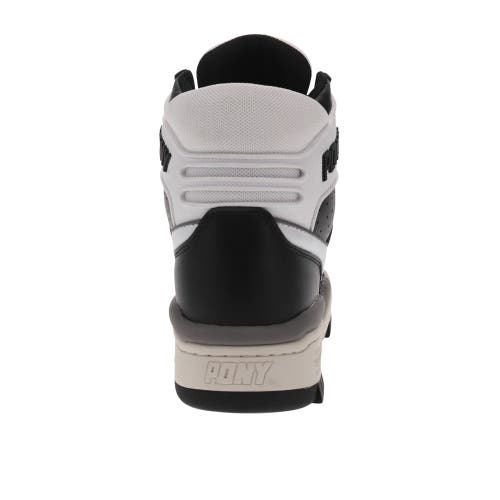 Shop Pony M-110 Archive Sneakers In Black/white