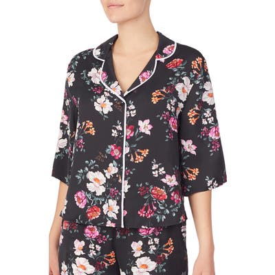 Room Service Pajama Top, Black (Nordstrom Exclusive)