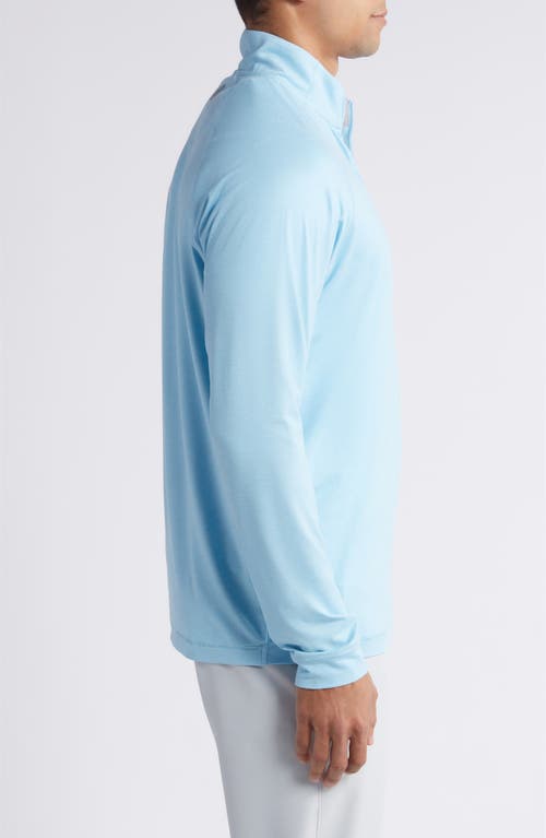 Shop Johnnie-o Freeborne Prep-formance Quarter Zip Pullover In Permafrost