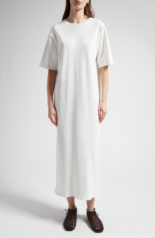 Shop The Row Gitu Oversize Maxi T-shirt Dress In White