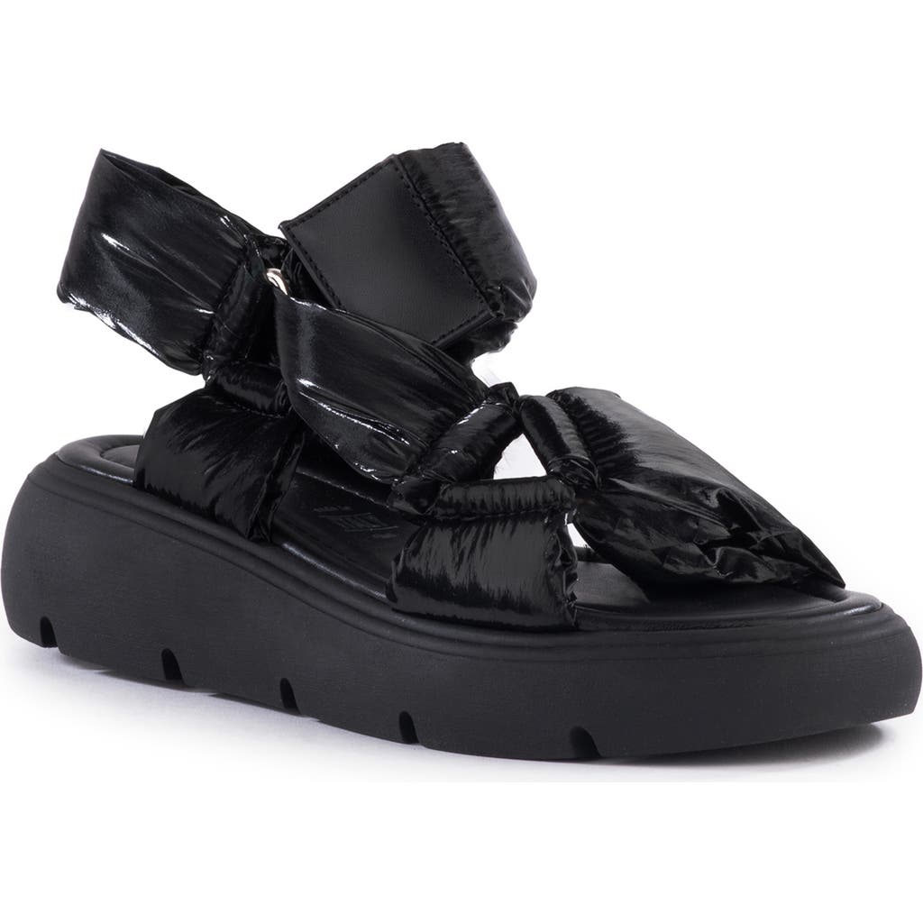 Seychelles Light Up Platform Sandals In Black