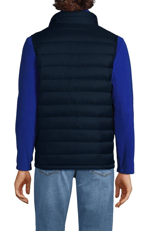LANDS' END LANDS' END WANDERWEIGHT ULTRALIGHT PACKABLE DOWN VEST 