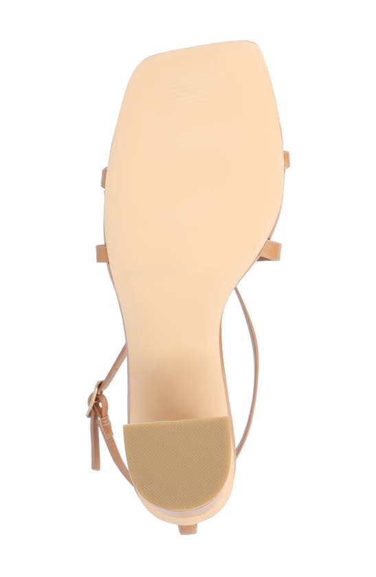 Journee Collection Tru Comfort Foam Lenorra Strappy Sandal In Tan