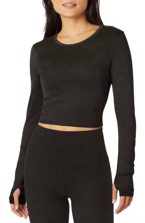 Buy Be By Etam women sportswear fit sleeveless yoga racer back top black  beige Online