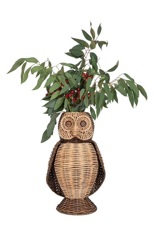 Shop Juliska Devon Will Owl Vase In Brown