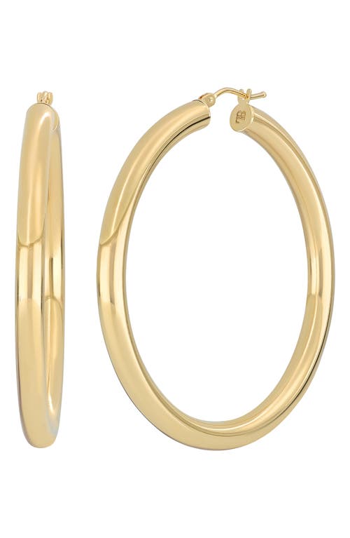Bony Levy Omega 14K Gold Hoop Earrings in 14K Yellow Gold at Nordstrom