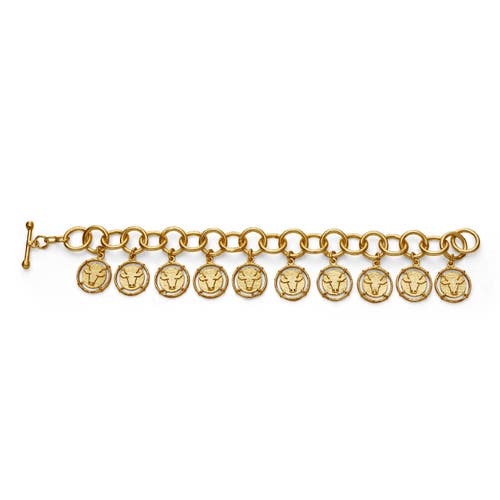 Dhwani Bhansal Inka Bracelet In Gold Plated