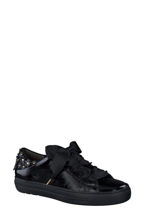 Tiger Lilly Metallic Sneaker in Black Combo