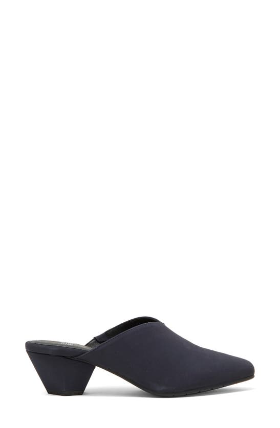 Shop Eileen Fisher Jive Pointed Toe Mule In Midnight